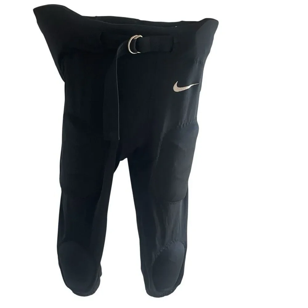 Nike Black 7 Pad Football Pants Youth XL Extra Large Girdle Built In Pads